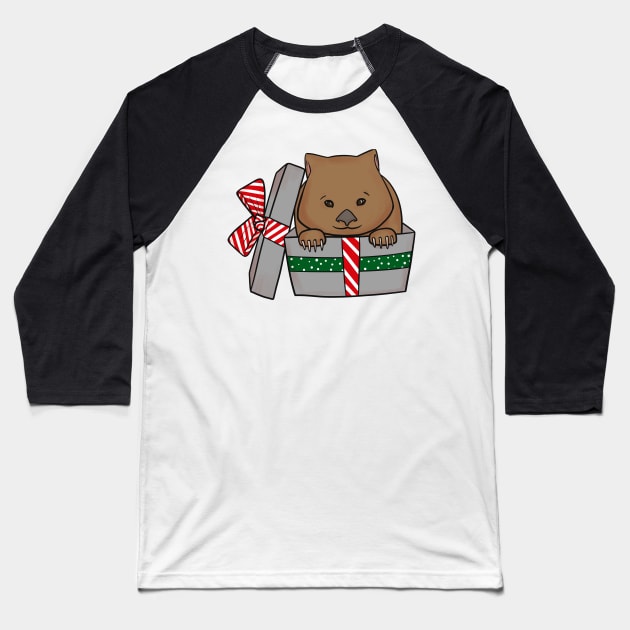 There's no wombat-er than you this Christmas Baseball T-Shirt by cozsheep